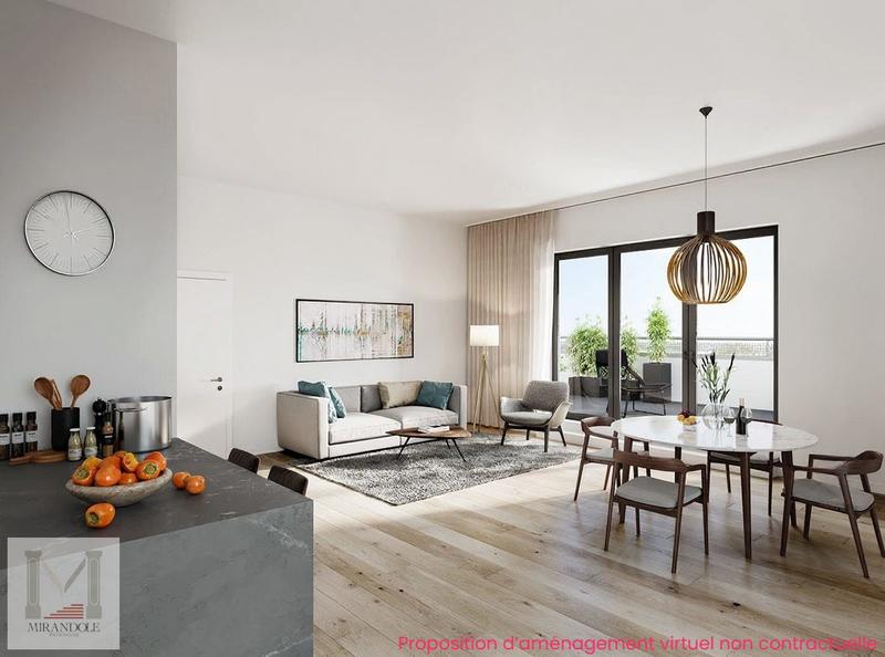 Appartement - 43 m² - 2 pièces