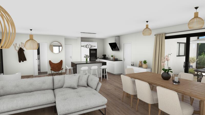 Maison - 125 m² - 5 pièces