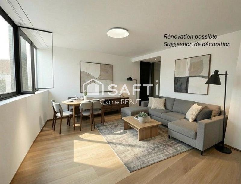 Appartement - 56 m² - 3 pièces