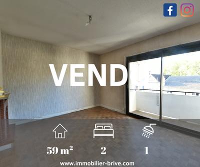 Appartement - 59 m² - 3 pièces
