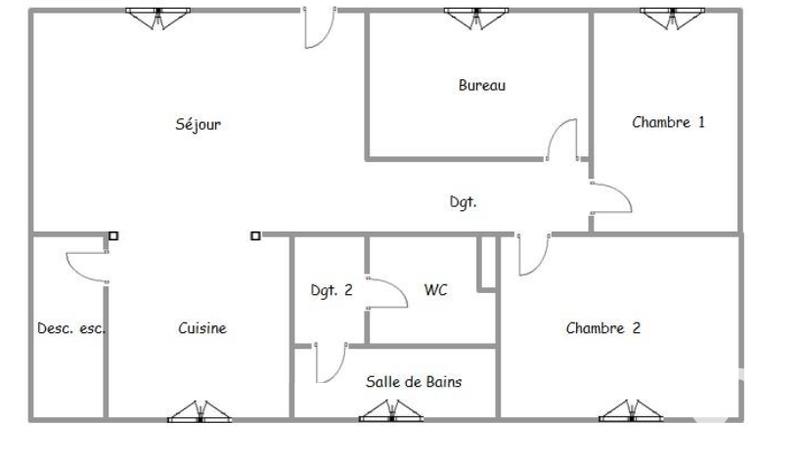 Maison - 62 m² - 4 pièces