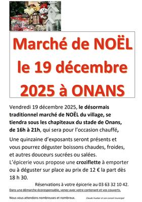 Marché de Noël