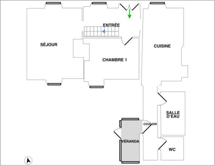 Maison - 91 m² - 4 pièces