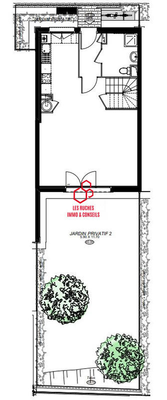 Appartement - 97 m² - 4 pièces