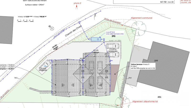 Châlet - 72 m² - 4 pièces
