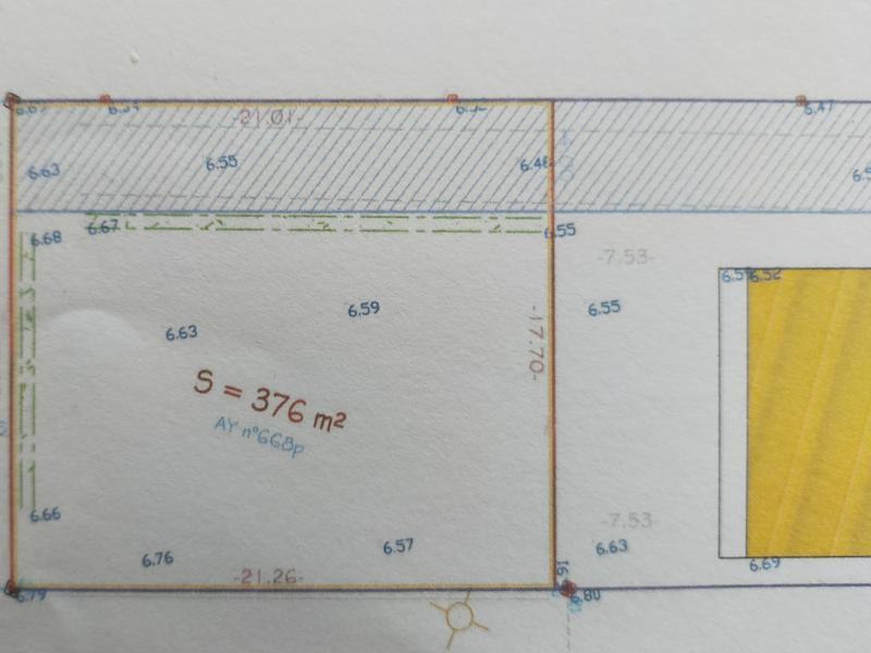 Terrain - 376 m²