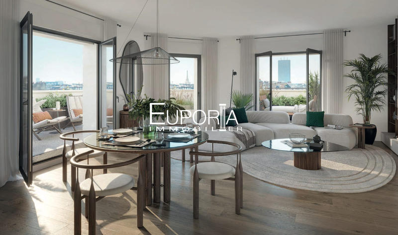 Appartement - 98 m² - 4 pièces