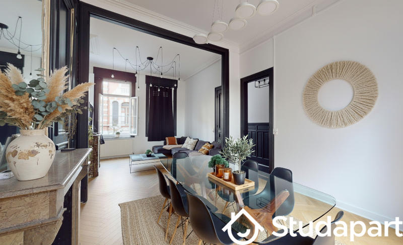 Chambre - 13 m² - 1 pièce