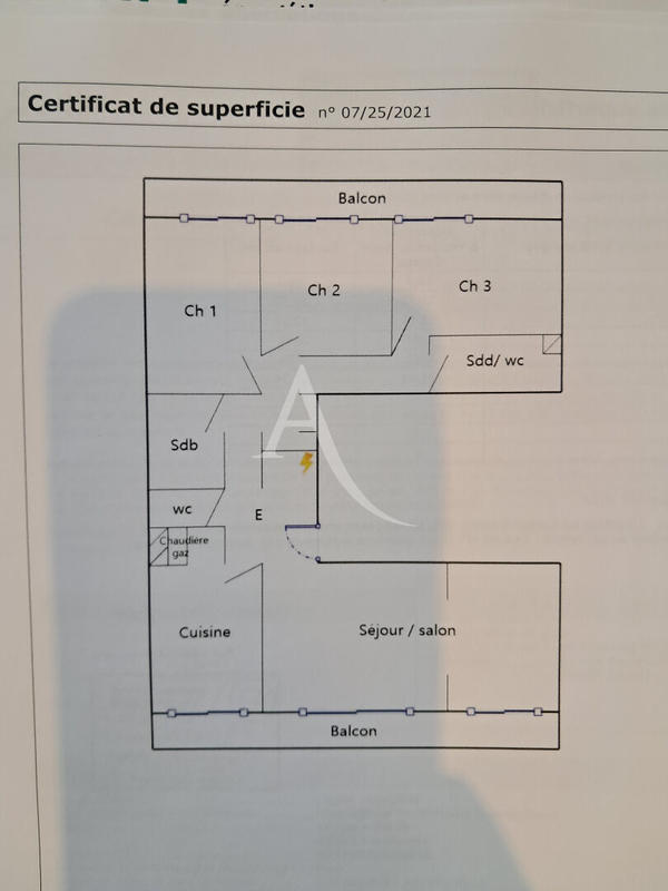 Appartement - 101 m² - 4 pièces