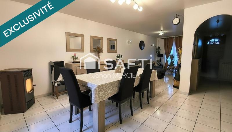 Maison - 95 m² - 4 pièces