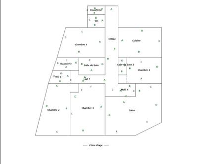 Appartement - 143 m² - 6 pièces