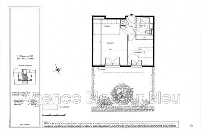Appartement - 50 m² - 2 pièces