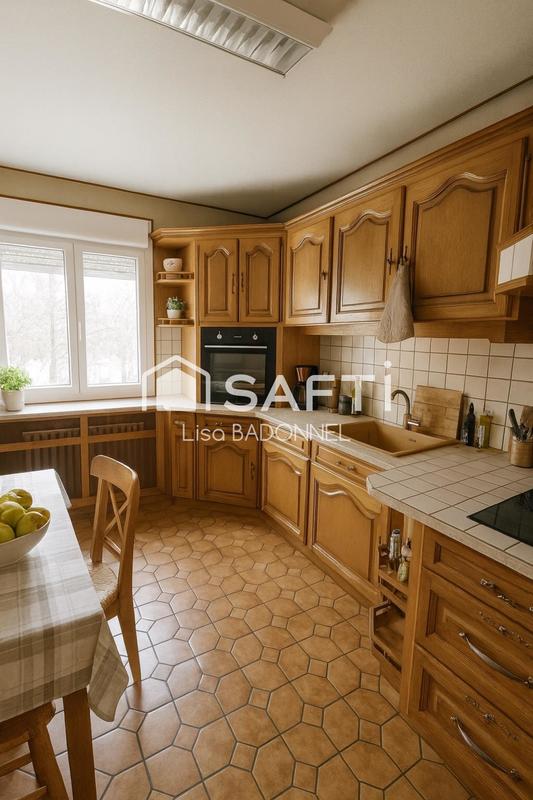 Maison - 96 m² - 6 pièces