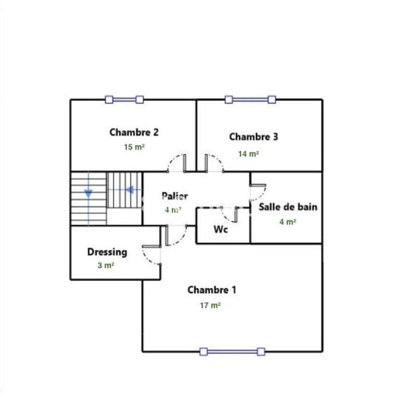 Maison - 152 m² - 7 pièces