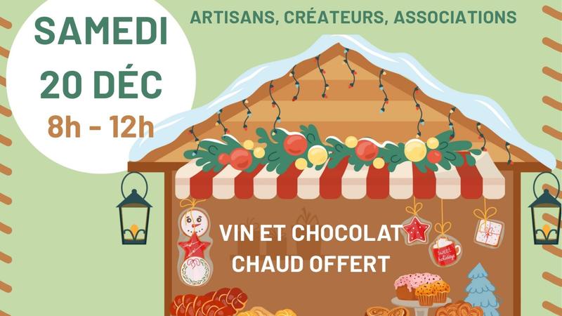 Communication - Marché hebdomadaire &amp; animation de Noël