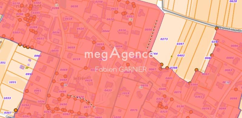 Terrain constructible - 2 860 m²