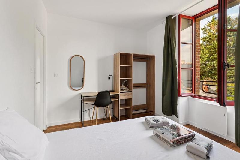 Chambre - 17 m² - 1 pièce