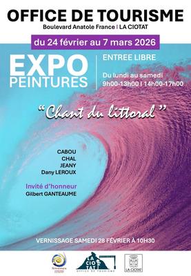 Exposition de peintures Sirènes Chant du littoral