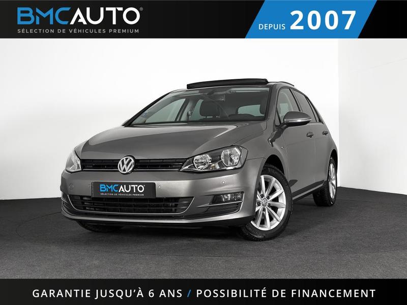 Volkswagen Golf 7 Lounge Tsi 110ch Toit Ouvrant Gps Regul Camera Keylessgo Clim Tel 110 Ch