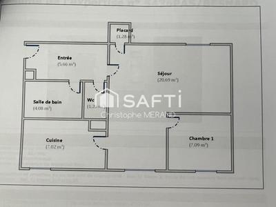 Appartement - 47 m² - 4 pièces