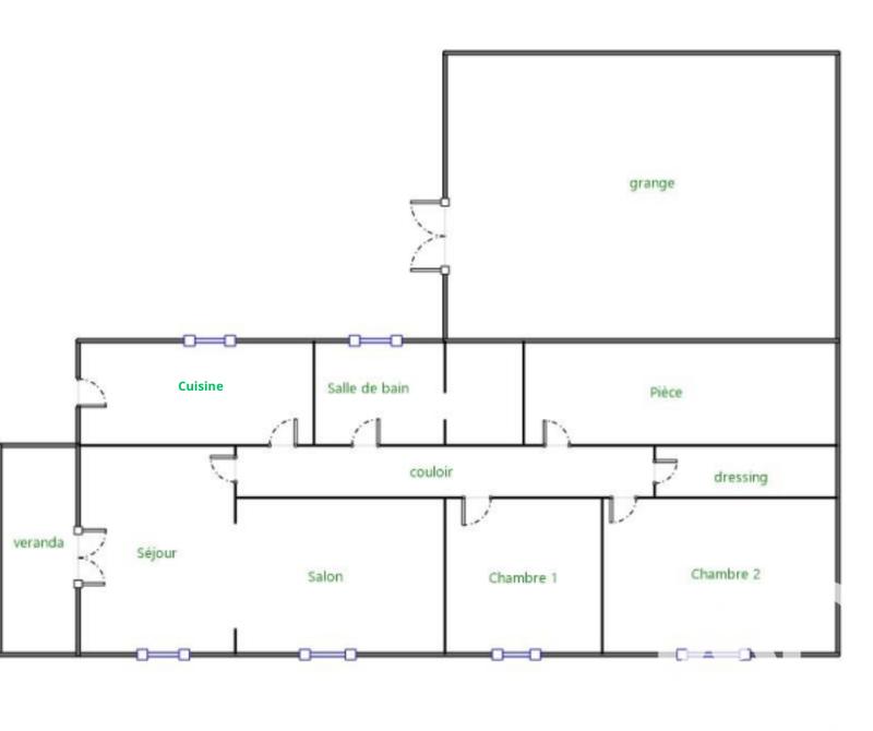 Maison - 125 m² - 4 pièces