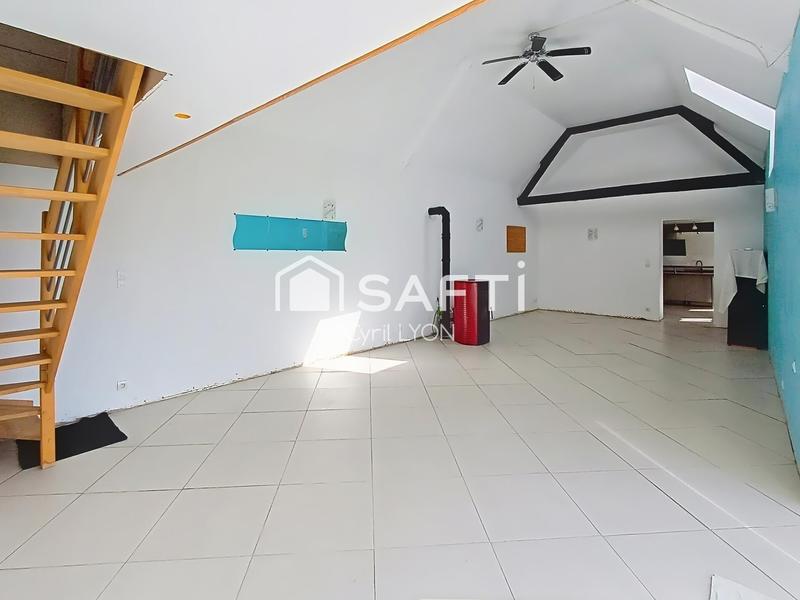 Maison - 124 m² - 3 pièces