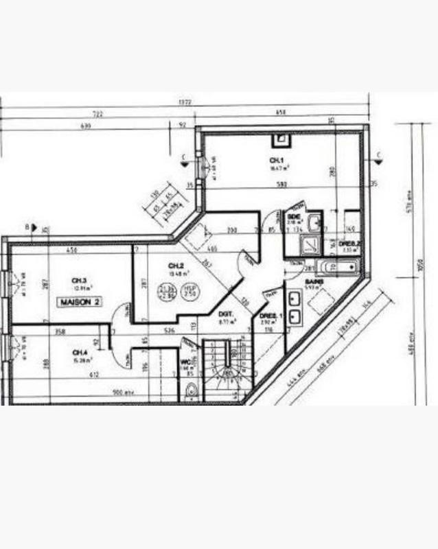 Maison - 166 m² - 7 pièces