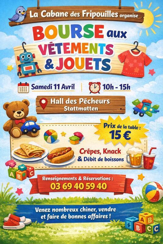 Bourse aux jouets - puériculture