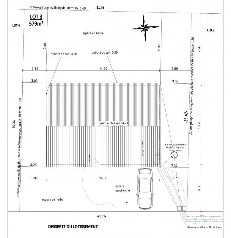 Maison - 104 m² - 4 pièces