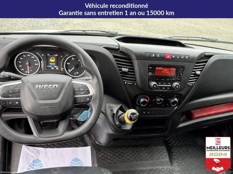 Iveco Daily 35c14 Benne Coffre Double Cabine 6 places