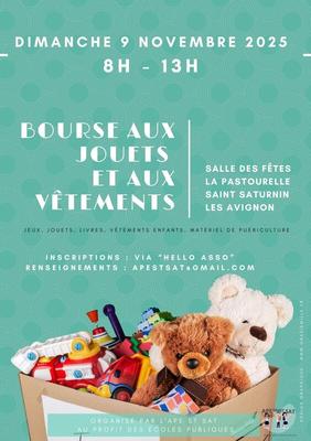 Bourse aux jouets et vêtements