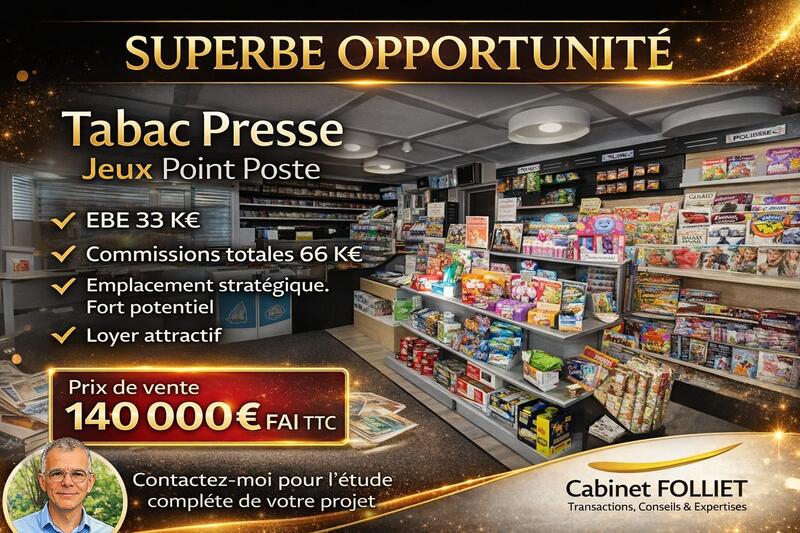 Fonds de commerce - 60 m²