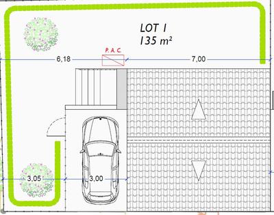 Maison contemporaine - 73 m² - 3 pièces