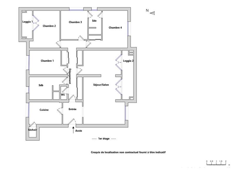 Appartement - 117 m² - 5 pièces
