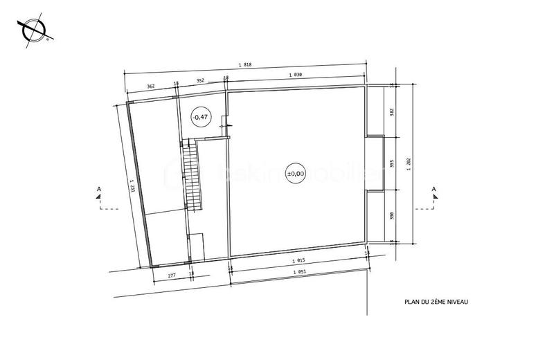 Immeuble - 340 m² - 2 pièces