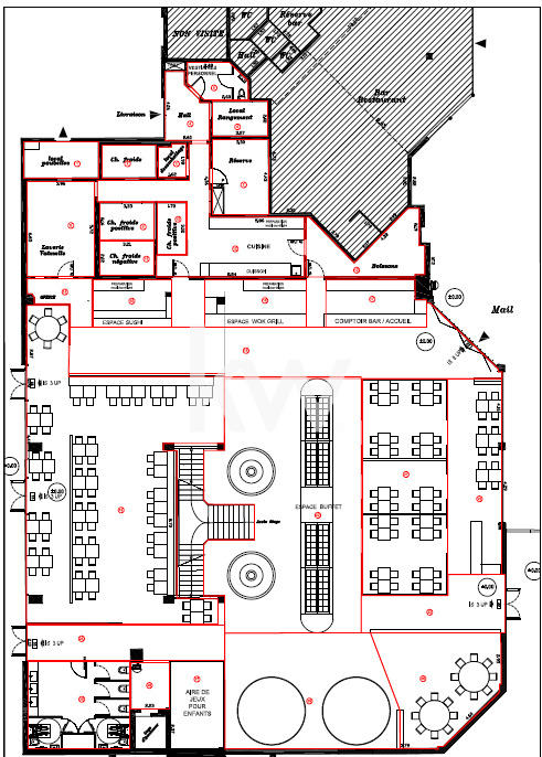 Fonds de commerce - Magasins - 1 200 m²
