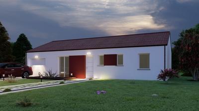 Maison - 89 m² - 6 pièces