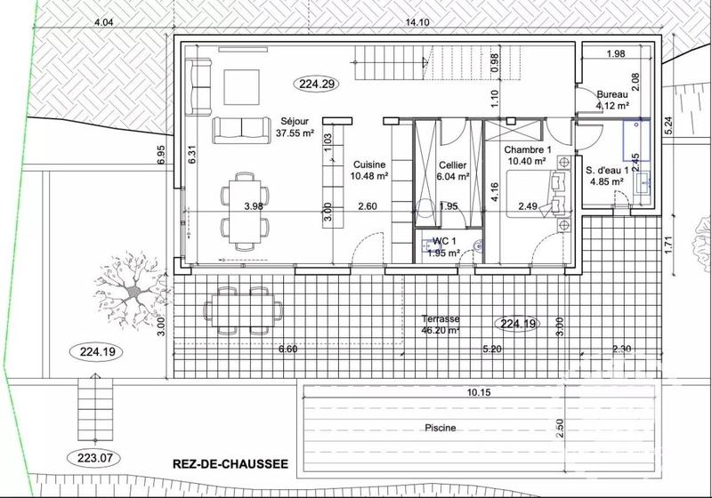 Villa - 138 m² - 5 pièces