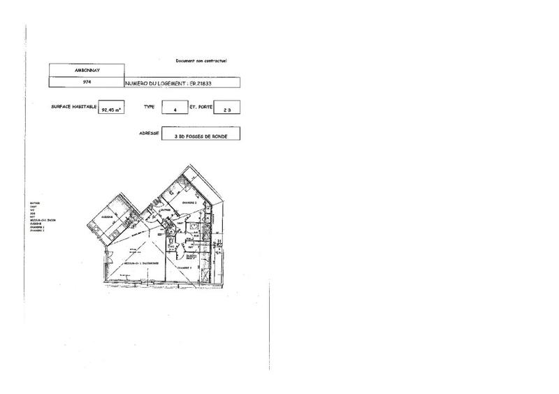 Appartement - 92 m² - 4 pièces