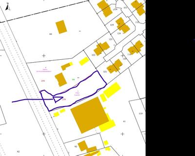 Terrain constructible - 1 708 m²