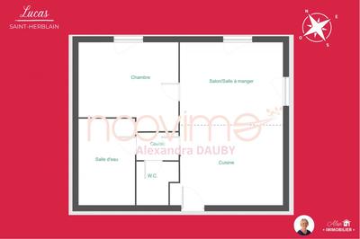 Appartement - 42 m² - 2 pièces