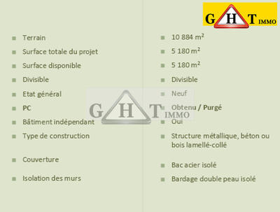 Entrepôt - 5 180 m²