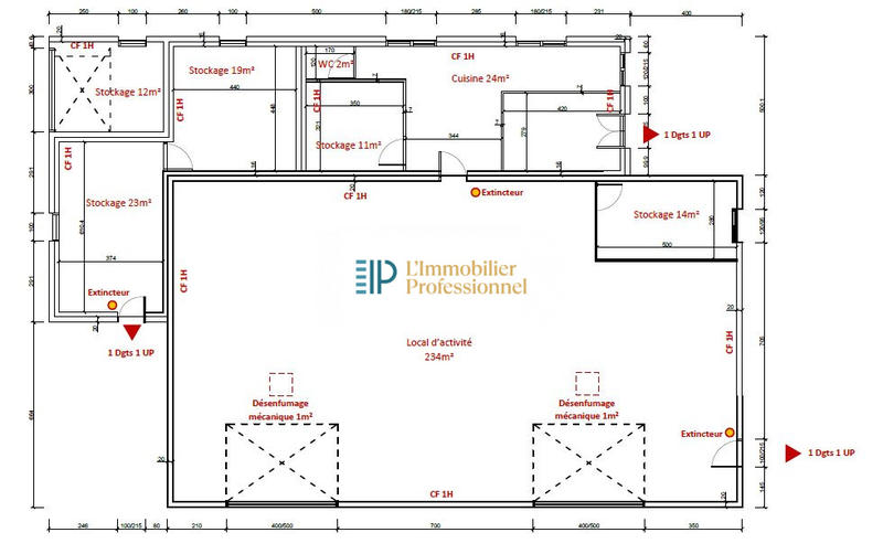 Local d'activités - 290 m²