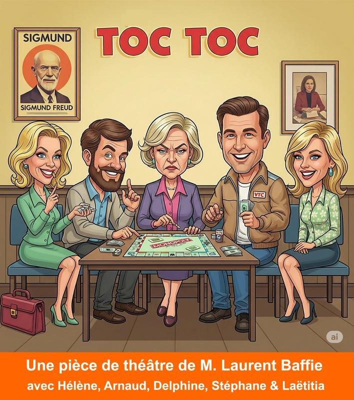 Théâtre : " Toc Toc"
