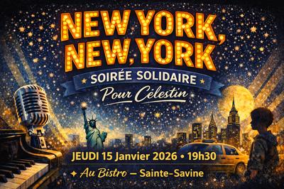 New York New York – Soirée solidaire pour Célestin