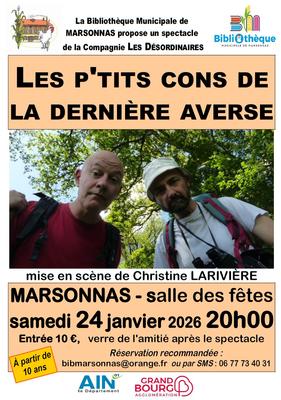 Les P'tits Cons de la Dernière Averse par la Cie les Désordinaires