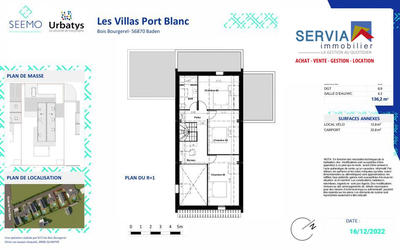 Maison contemporaine - 136 m² - 5 pièces