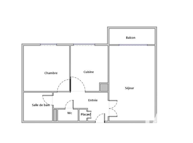 Appartement - 39 m² - 2 pièces