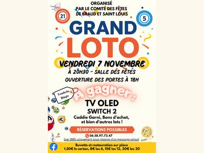 Loto  du comité des fêtes de Braud