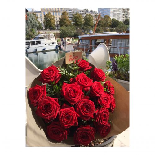 Les fleurs, c'est lui!!!